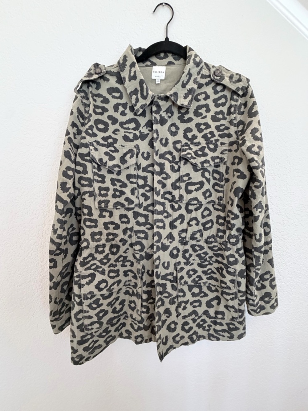 Ellison Charleston Leopard Utility Jacket